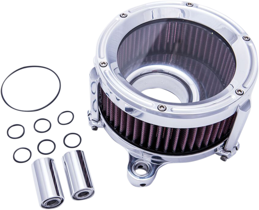 TRASK Assault Air Cleaner Chrome 17 FL Maurer s Motors Ltd