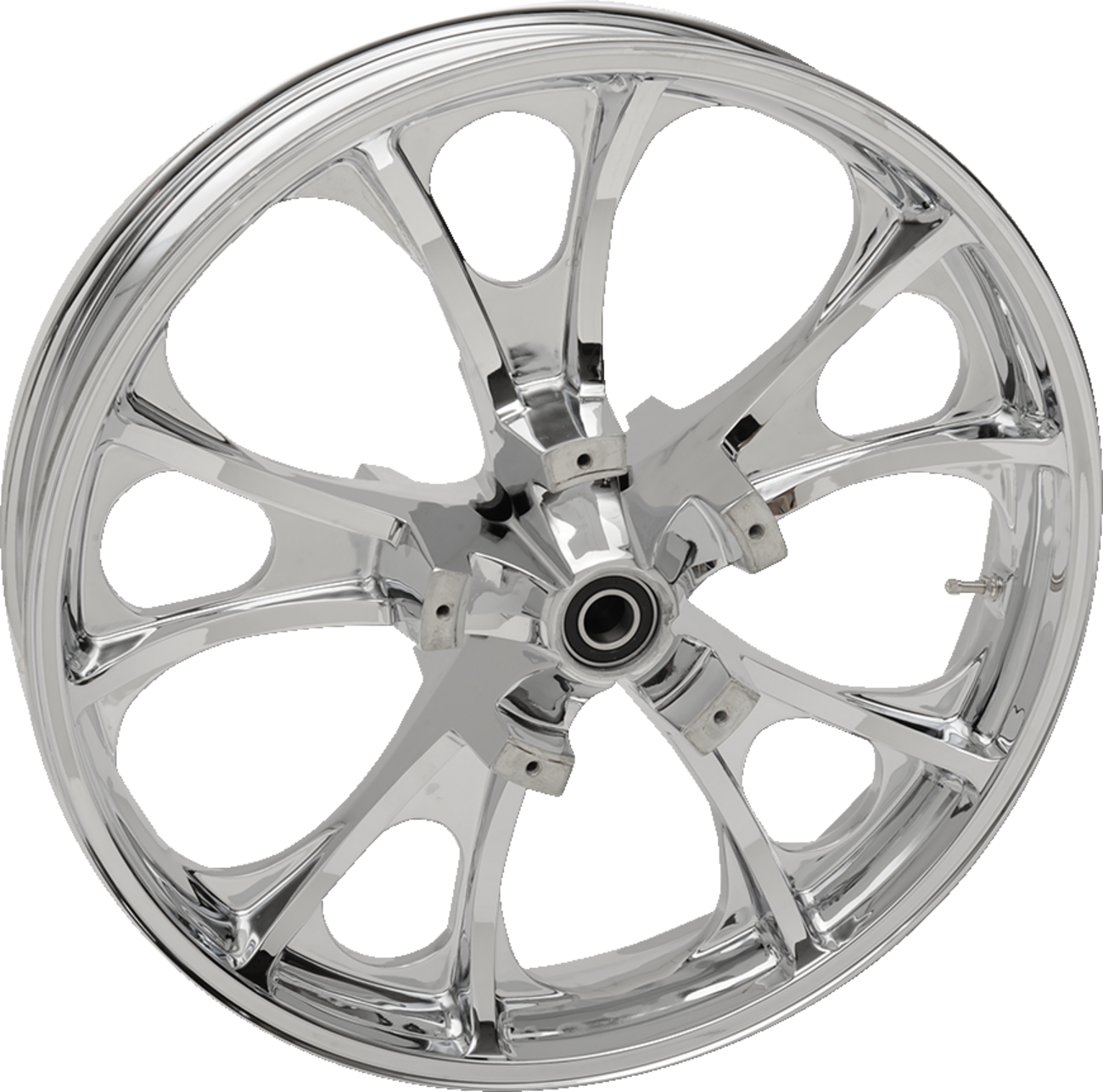 Front Wheel - Largo 3D - Dual Disc/ABS - Chrome - 21"x3.50"