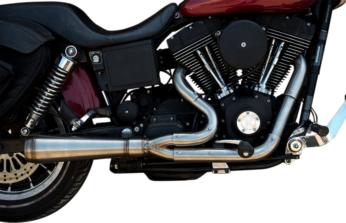 TRASK - Assault 2:1 Exhaust - Full Stainless - '91-'05 Dyna