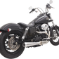 BASSANI XHAUST - Road Rage 3 Exhaust - Stainless - '91-'17 Dyna