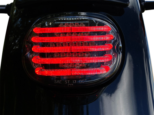 Taillight/Turn Signal -  Top Window - Red Lens