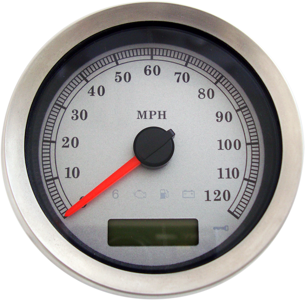 Programmable Speedometer - Silver Face - MPH