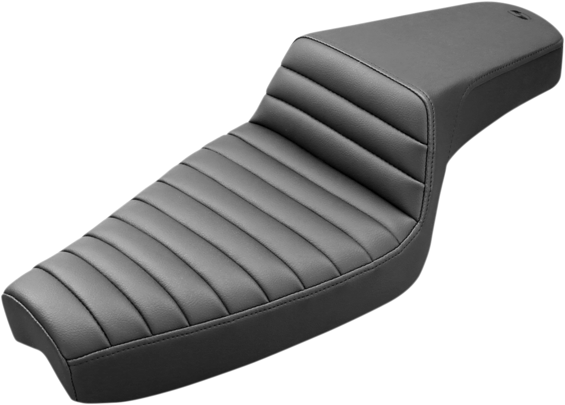 SADDLEMEN - Step-Up Seat - Front Tuck-n-Roll - Black - XL