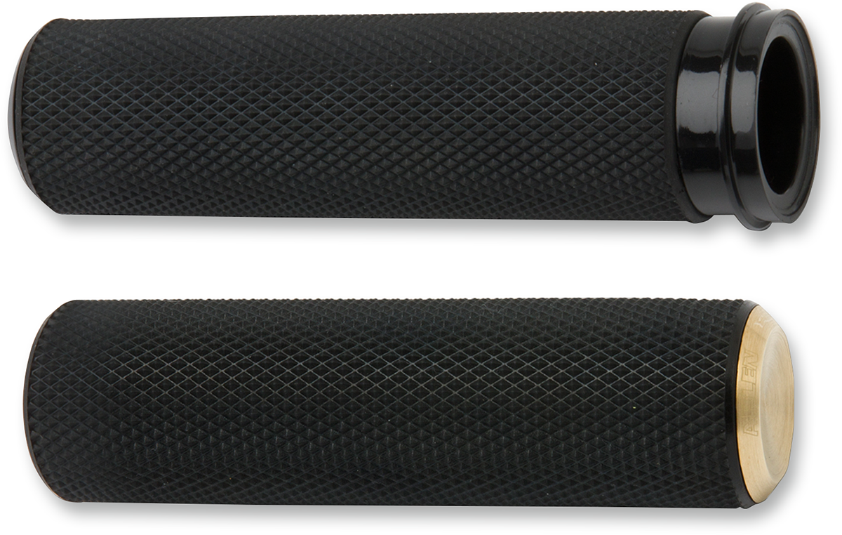 Grips - Knurled - Cable - Chrome