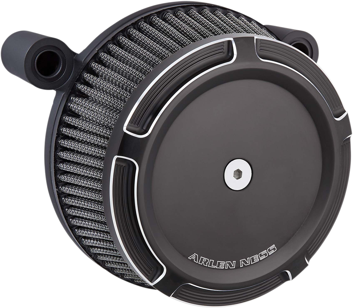 Beveled Synthetic Stage-1 Air Cleaner - Black